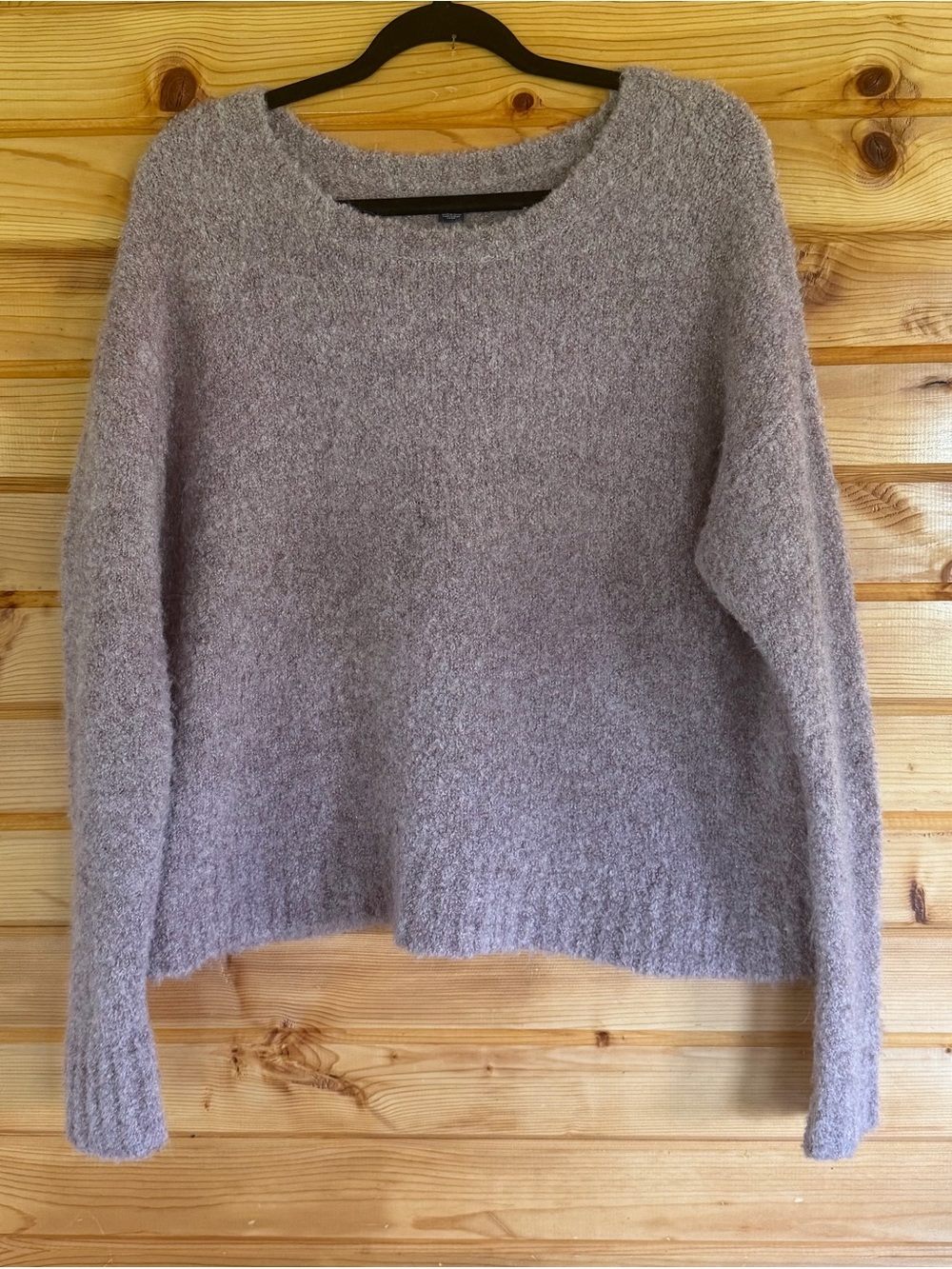 American Eagle Cozy Dusty Pink Women’s Pullover Sweater - Wool Blend